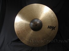 Piatto 21" SABIAN HHX GROOVE SIZZLE RIDE, OTTIMO, RIVETTI, SUPER GROOVY! DEMO