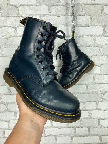 Bottines martens bleu - dr.,
