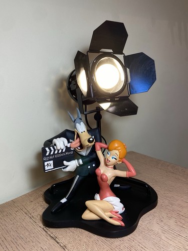 Lampe figurine tex avery - lampe, loup