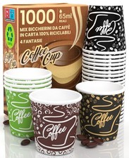 1000 Bicchierini in Carta da