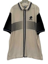 Polo Lotto Vintage XL Bianca