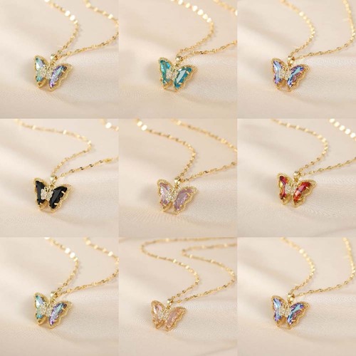 Collana farfalla vibrante - collana,