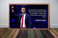 Charlie Kirk Coraggio