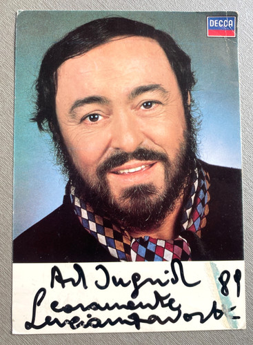 Luciano pavarotti - luciano, (†2007)
