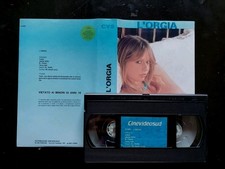 L'inferno Di Una Donna / L'orgia Cinevideosud VHS Introvabile Jonas Middleton