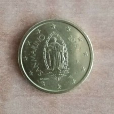 50 cent SAN MARINO 2018  Seconda Emissione centesimi FDC Santo UNC