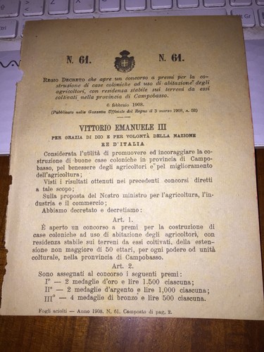 Regio decreto concorsi - regio,