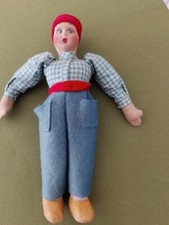  Bambolina panno lenci Anni 50