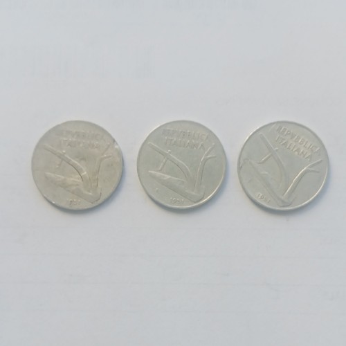 Lotto monete repubblica - lotto, 3