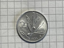 2 LIRE 1953 ULIVO REPUBBLICA