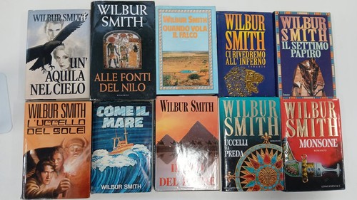 Wilbur smith lotto 10 volumi - smith,
