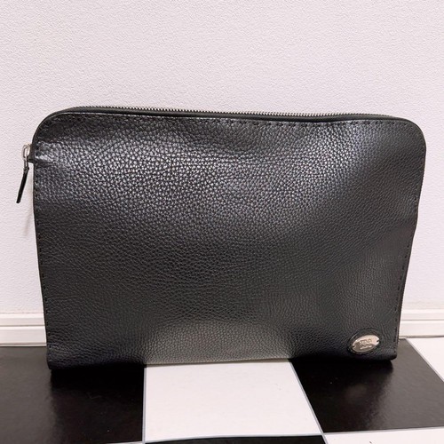 Pochette fendi pelle - pochette, nera