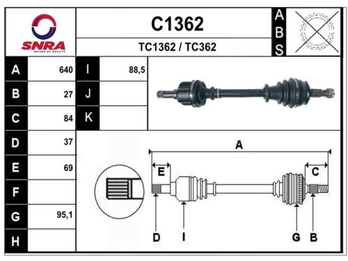 Albero motore 807 - , phedra