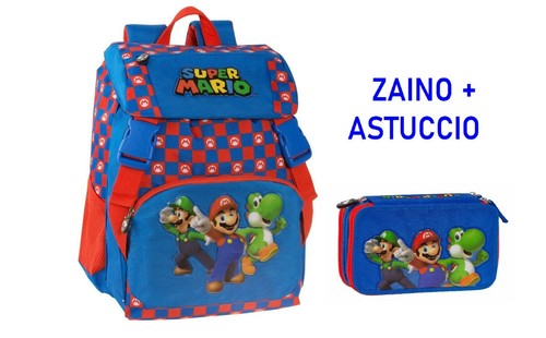 Zaino super mario astuccio - super,