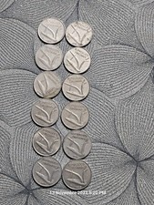 12 monete da lire 10 vari anni