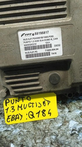 Centralina motore fiat - motore, punto