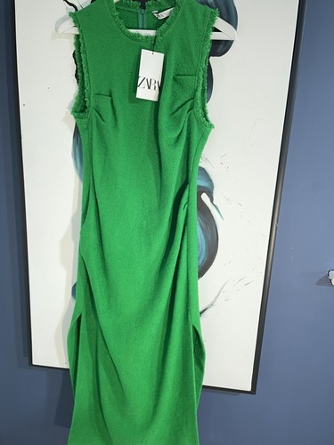 Abito zara verde - zara, lungo