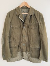 Comme des Garçons HOMME Military Jacket – Size L – Double Fabric Construction