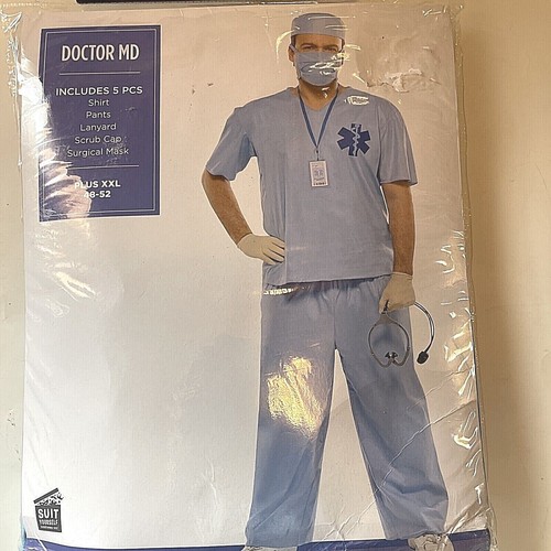 Costume halloween dottore - costume, md