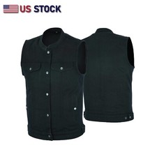 Gilet uomo SOA denim nero