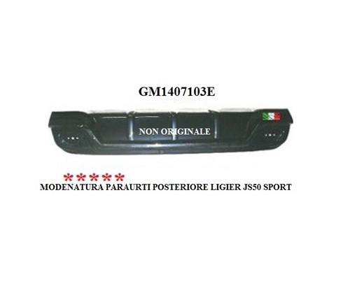Modanatura posteriore sport - modanatura,