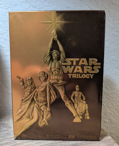 Star wars trilogy dvd box - dvd,