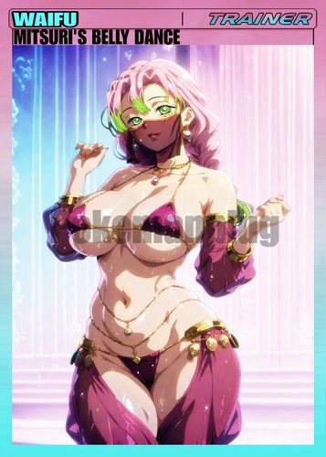 Carta waifu personalizzata - carta,