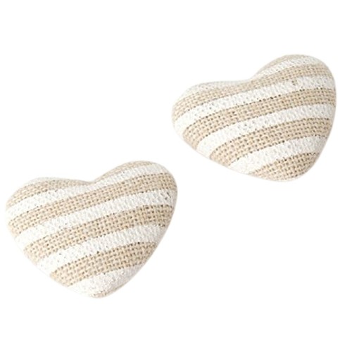 Cuore juta rigato - 6,