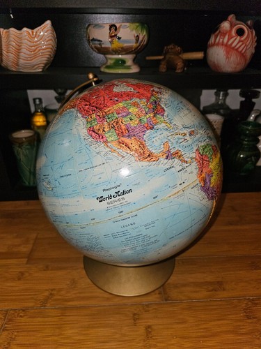 Mappamondo rilievo - mappamondo, 12"