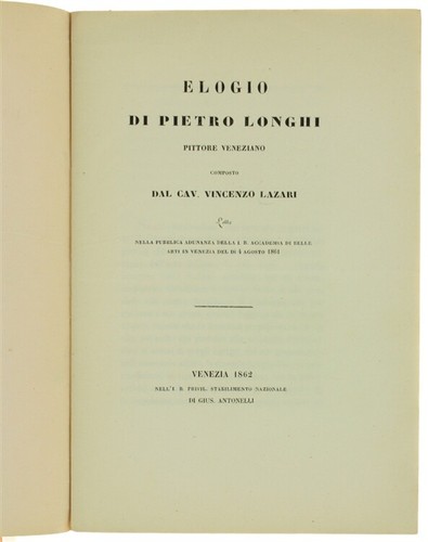 Elogio pietro longhi - di,