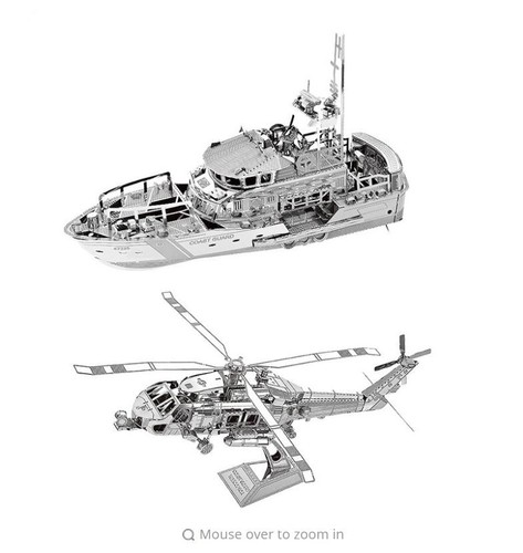 Pezzi metallo nano puzzle - 3d,