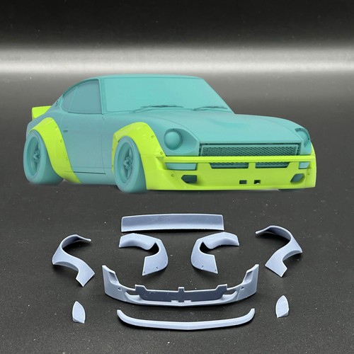 Transkit widebody datsun - 1:18,