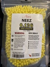 NEEZ Airsoft BB pellet pistole pistola ad aria compressa alta qualità 2000 pz 0,12 g