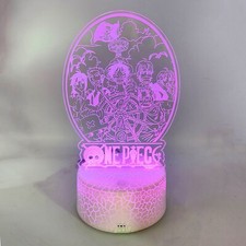 Lampada LED One Piece 3D con