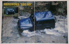 Test Drive Prova 1989 MERCEDES 250 GD W463