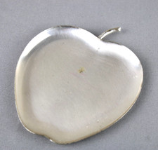 Sottobottiglia a Forma di Mela SILVER PLATED Vintage Sotto Bottiglia D'Epoca