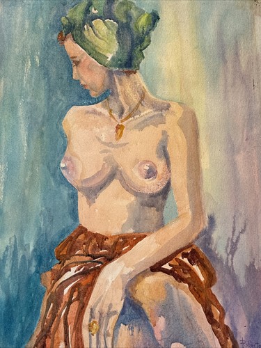 Quadro antico bella donna