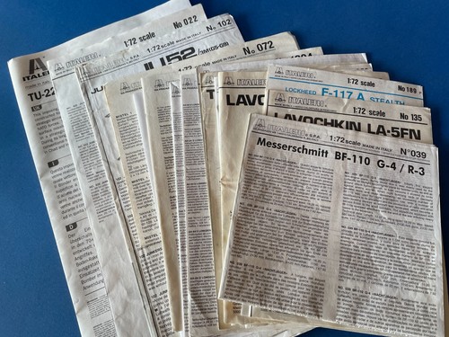 Italeri lotto istruzioni di - italeri,