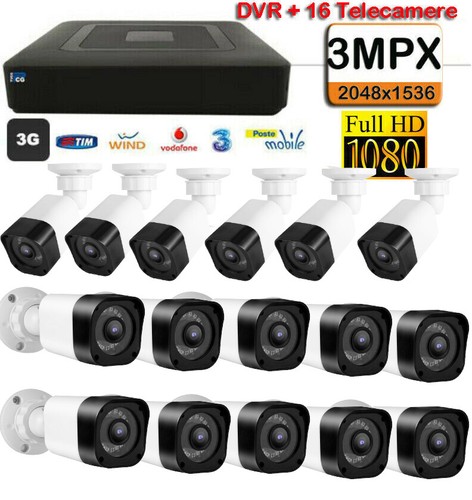 Kit videosorveglianza dvr - videosorveglianza,