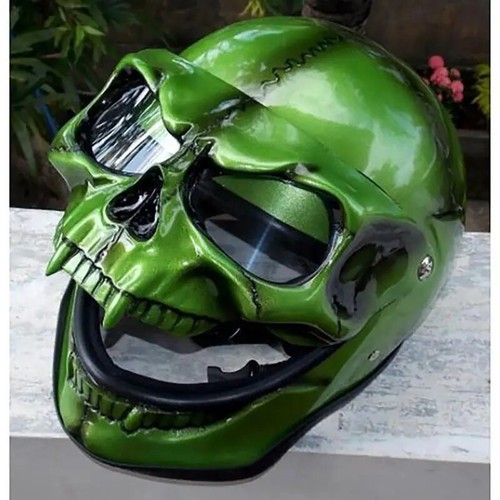 Casco moto scheletro maschera - casco,