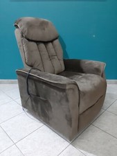 Poltrona Relax Elettrica Reclinabile Con Sistema Alzapersone Anziani Armonia