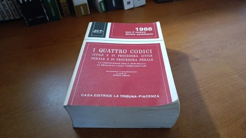 Quattro codici civile di - codici, e