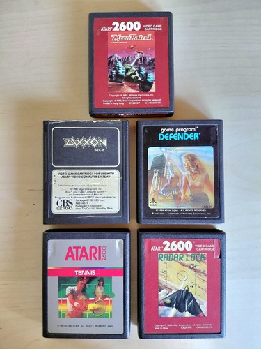 Lotto giochi atari - atari, 2600
