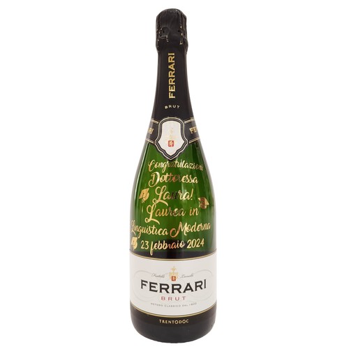 Bottiglia spumante ferrari - spumante,