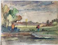 PAESAGGIO ROMA vista da Prati