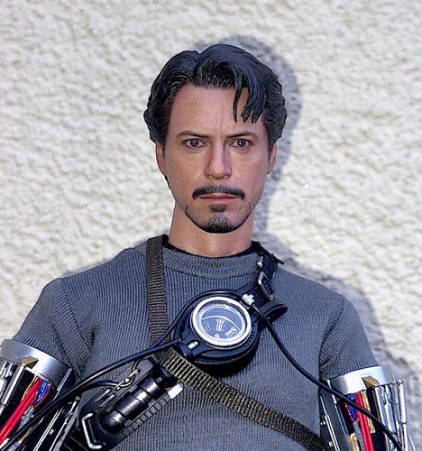 Hot toys iron man tony - man, stark