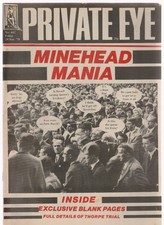 Private eye magazine issue - eye,