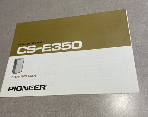 Pioneer e350 sistema - cs-e350,