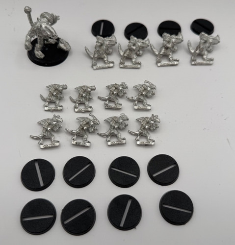 Blood bowl lizardman metal - bowl,