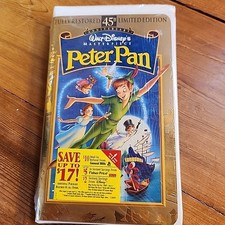 Peter Pan (VHS, 1998) Walt